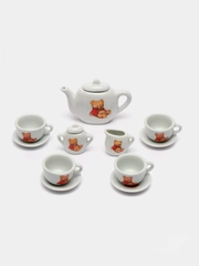 Кукольный чайный сервиз Porcelain Tea Set, керамика, 11 предметов