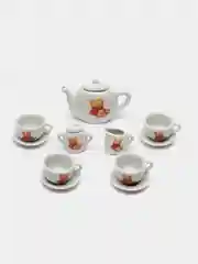 Кукольный чайный сервиз Porcelain Tea Set, керамика, 11 предметов