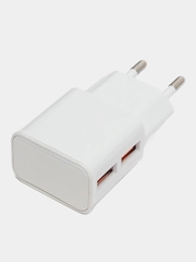 Зарядное устройство сетевое (220В) Red Line Nt-2a, 2 порта Usb, выходной ток 2,1 А, 453423