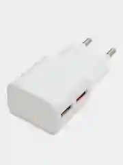 Зарядное устройство сетевое (220В) Red Line Nt-2a, 2 порта Usb, выходной ток 2,1 А, 453423