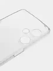 Прозрачный силиконовый чехол BROSCORP для OnePlus Nord CE 3 Lite, с защитой камер и от прилипания