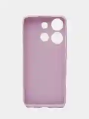 Фиолетовый чехол BROSCORP для Infinix Smart 7 матовый силиконовый тонкий, бортик вокруг камер