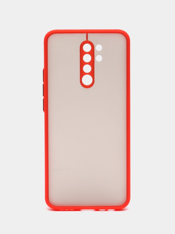 Чехол для Xiaomi Redmi 9, силиконовый, матовый, цветные кнопки, Редми 9