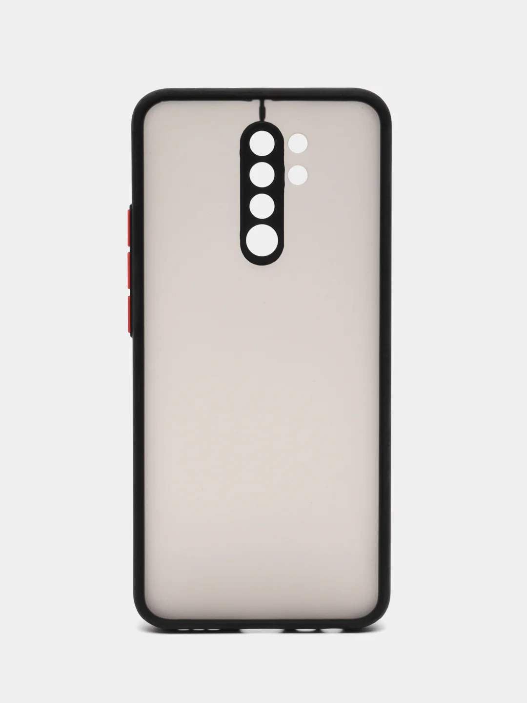 Черный чехол для Xiaomi Redmi 9, силиконовый, матовый, цветные кнопки, Редми 9