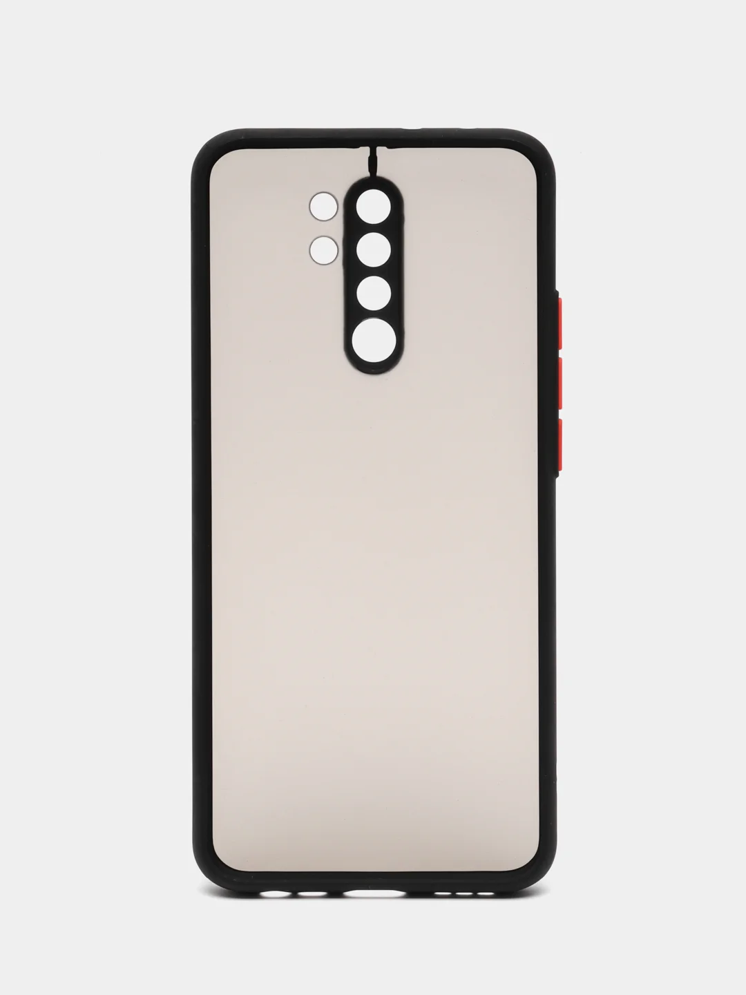 Черный чехол для Xiaomi Redmi 9, силиконовый, матовый, цветные кнопки, Редми 9