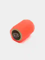Красный колпачки автомобильные для колёс, на ниппель шин, светящиеся, с логотипом "KIA"