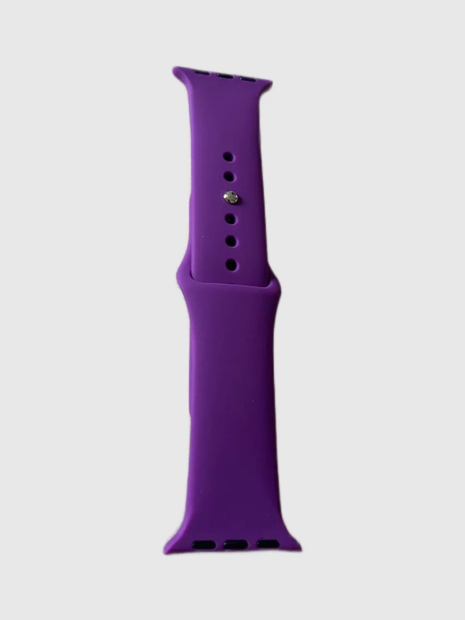 Индиго ремешок для Apple Watch, силиконовый