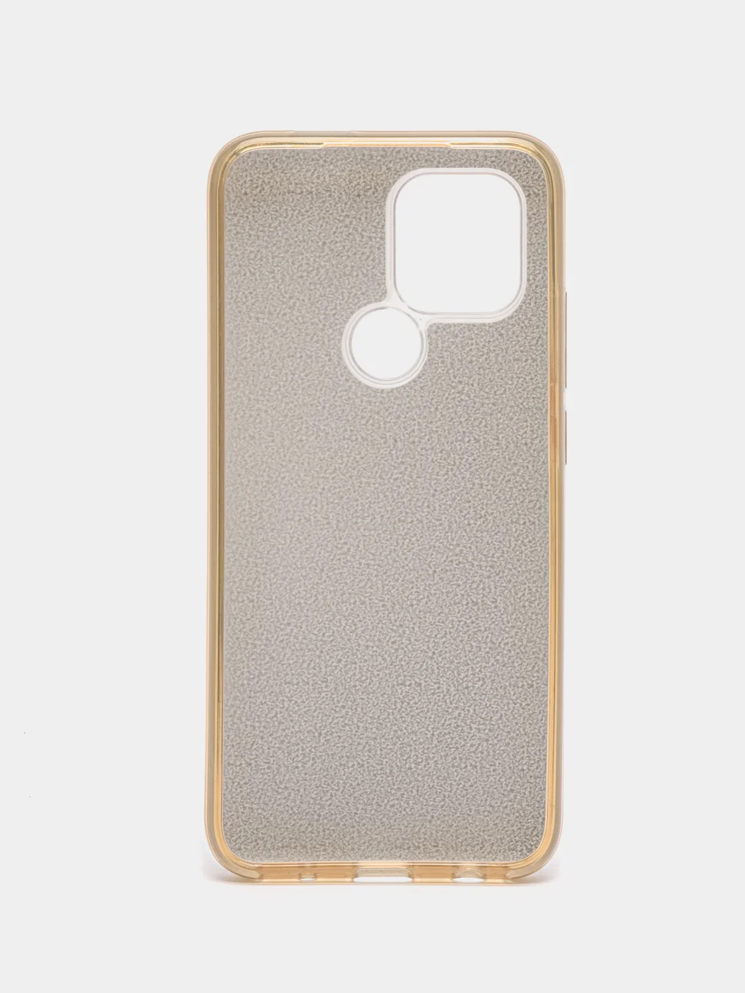 Золотой чехол блестящий Xiaomi Redmi A1 Plus, Redmi A2 Plus, накладка c блёстками, Редми А1+ / А2+
