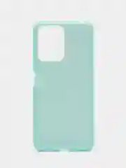 Бирюзовый чехол блестящий Xiaomi Poco X5 5G, Xiaomi Redmi Note 12 5G накладка c блёстками