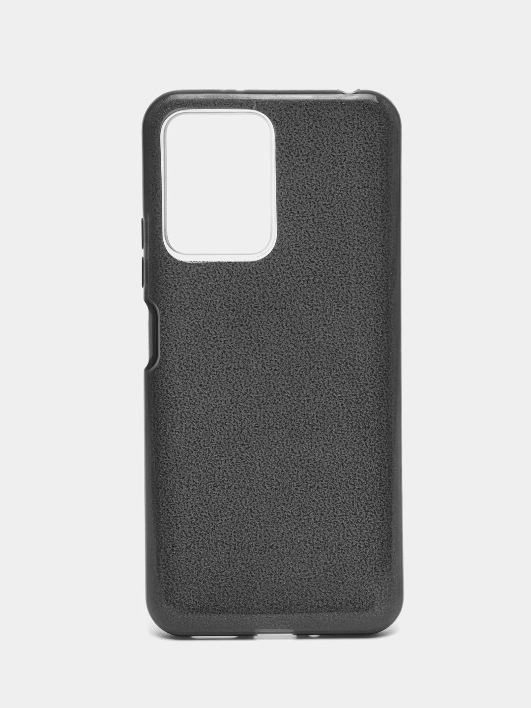 Угольный чехол блестящий Xiaomi Poco X5 5G, Xiaomi Redmi Note 12 5G накладка c блёстками