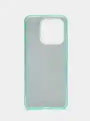 Бирюзовый чехол блестящий Xiaomi Redmi 12C накладка c блёстками Редми 12С