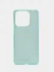 Бирюзовый чехол блестящий Xiaomi Redmi 12C накладка c блёстками Редми 12С