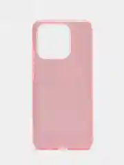 Розовый чехол блестящий Xiaomi Redmi 12C накладка c блёстками Редми 12С