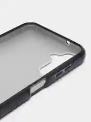 Угольный чехол блестящий Samsung Galaxy A14 накладка c блёстками