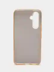 Золотой чехол блестящий Samsung Galaxy A54 5G  накладка c блёстками