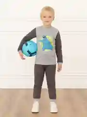 Серый пижама детская Утенок