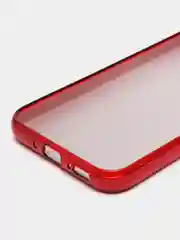 Красный чехол блестящий Samsung Galaxy A54 5G  накладка c блёстками