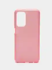Розовый чехол блестящий Samsung Galaxy A23, M23 накладка c блёстками
