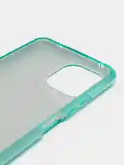 Бирюзовый чехол блестящий Xiaomi Mi 11 Lite накладка c блёстками Mi11 Lite