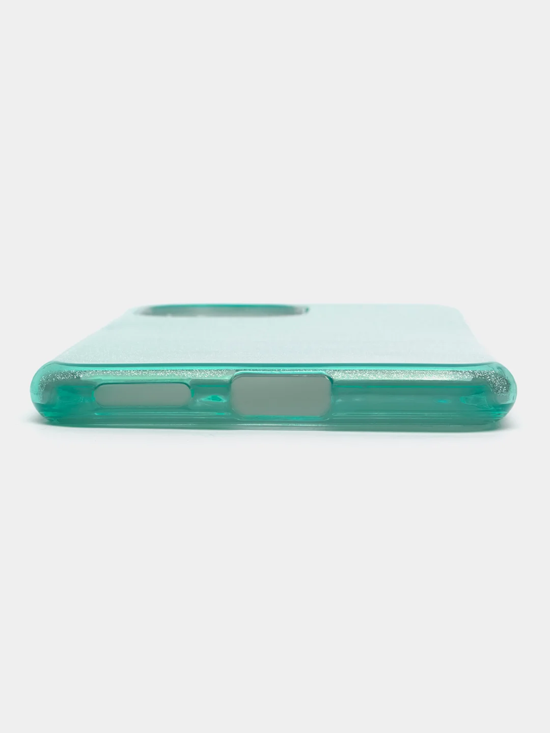 Бирюзовый чехол блестящий Xiaomi Mi 11 Lite накладка c блёстками Mi11 Lite
