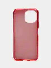 Красный чехол блестящий Xiaomi Mi 11 Lite накладка c блёстками Mi11 Lite