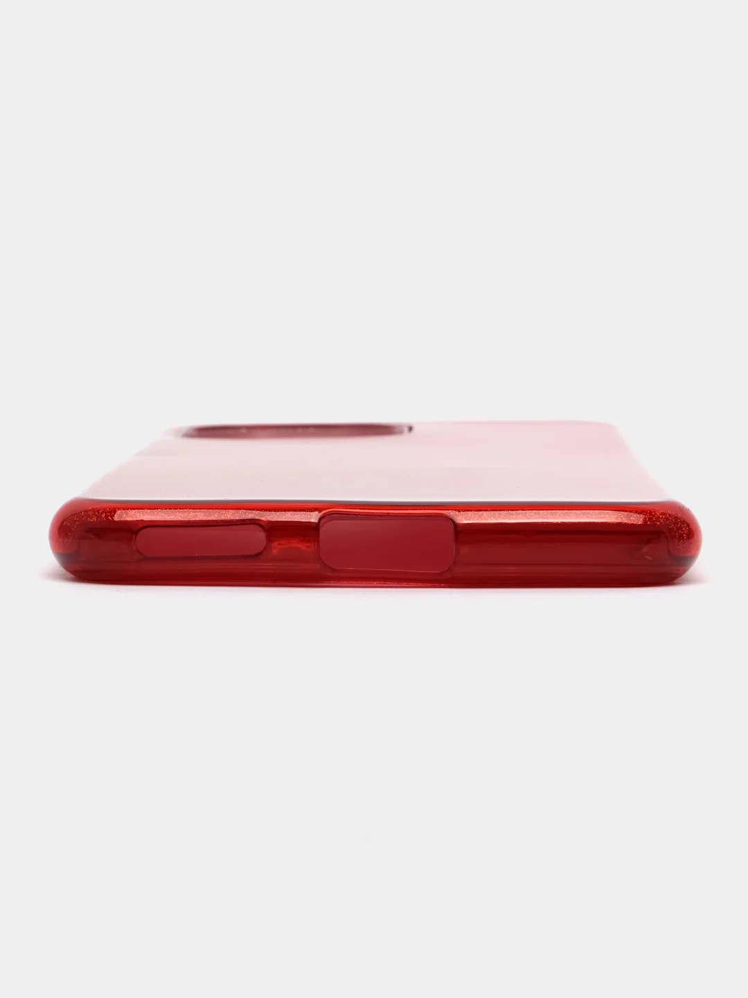 Красный чехол блестящий Xiaomi Mi 11 Lite накладка c блёстками Mi11 Lite