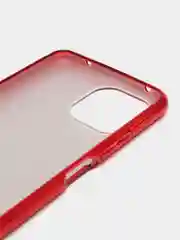 Красный чехол блестящий Xiaomi Mi 11 Lite накладка c блёстками Mi11 Lite