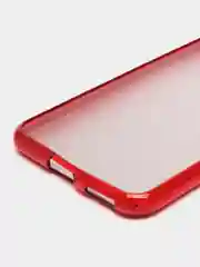 Красный чехол блестящий Xiaomi Mi 11 Lite накладка c блёстками Mi11 Lite