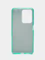 Бирюзовый чехол блестящий на Xiaomi Poco X5 Pro 5G, Xiaomi 12 Pro, накладка c блёстками