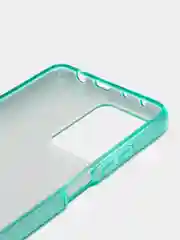 Бирюзовый чехол блестящий на Xiaomi Poco X5 Pro 5G, Xiaomi 12 Pro, накладка c блёстками