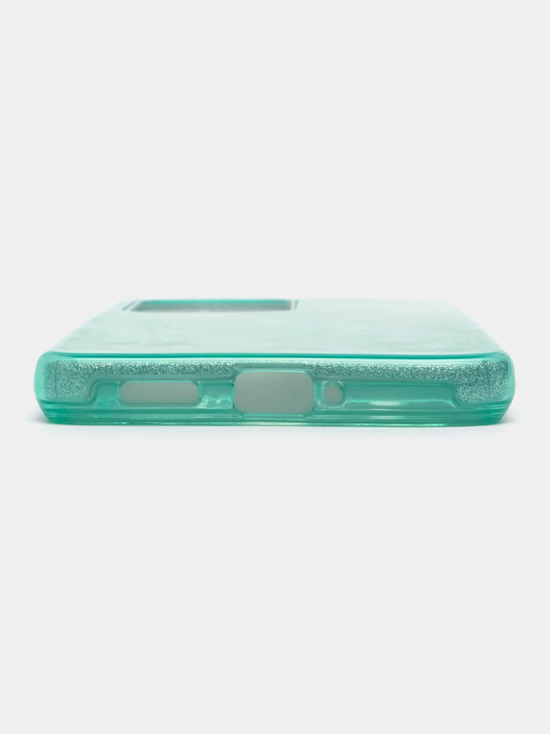 Бирюзовый чехол блестящий на Xiaomi Poco X5 Pro 5G, Xiaomi 12 Pro, накладка c блёстками