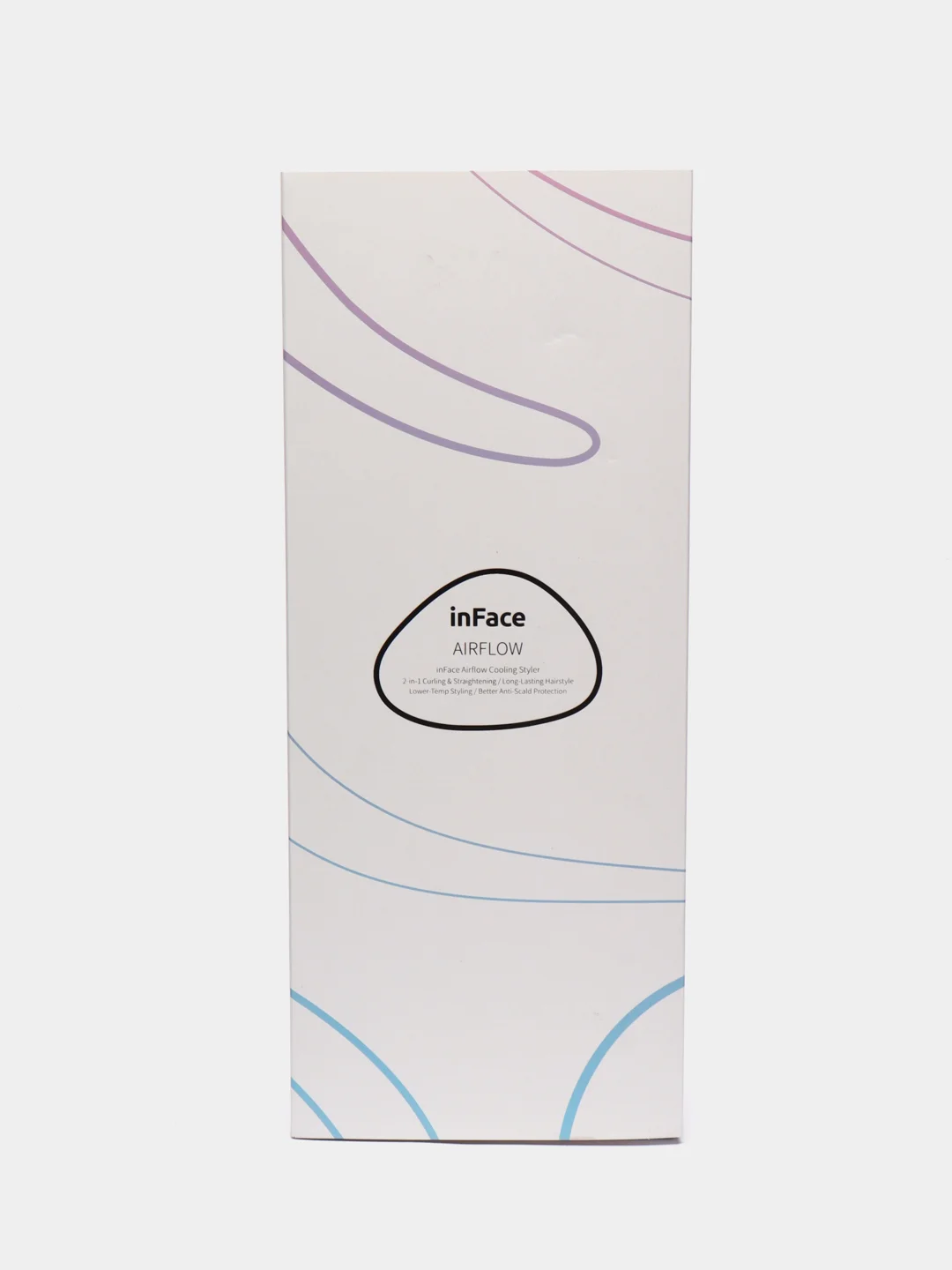 Черный плойка, выпрямитель Xiaomi inFace 360 Airflow Styler 2 in 1 Hair Curler, ZH-07F