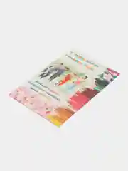 Багровый открытки А5