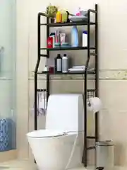 Стеллаж для туалета 47х25х156 см