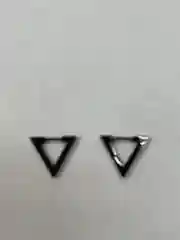 Хром серьги унисекс, 2 шт