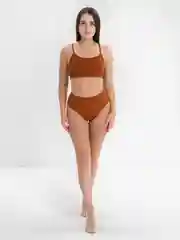 Медный купальник женский раздельный