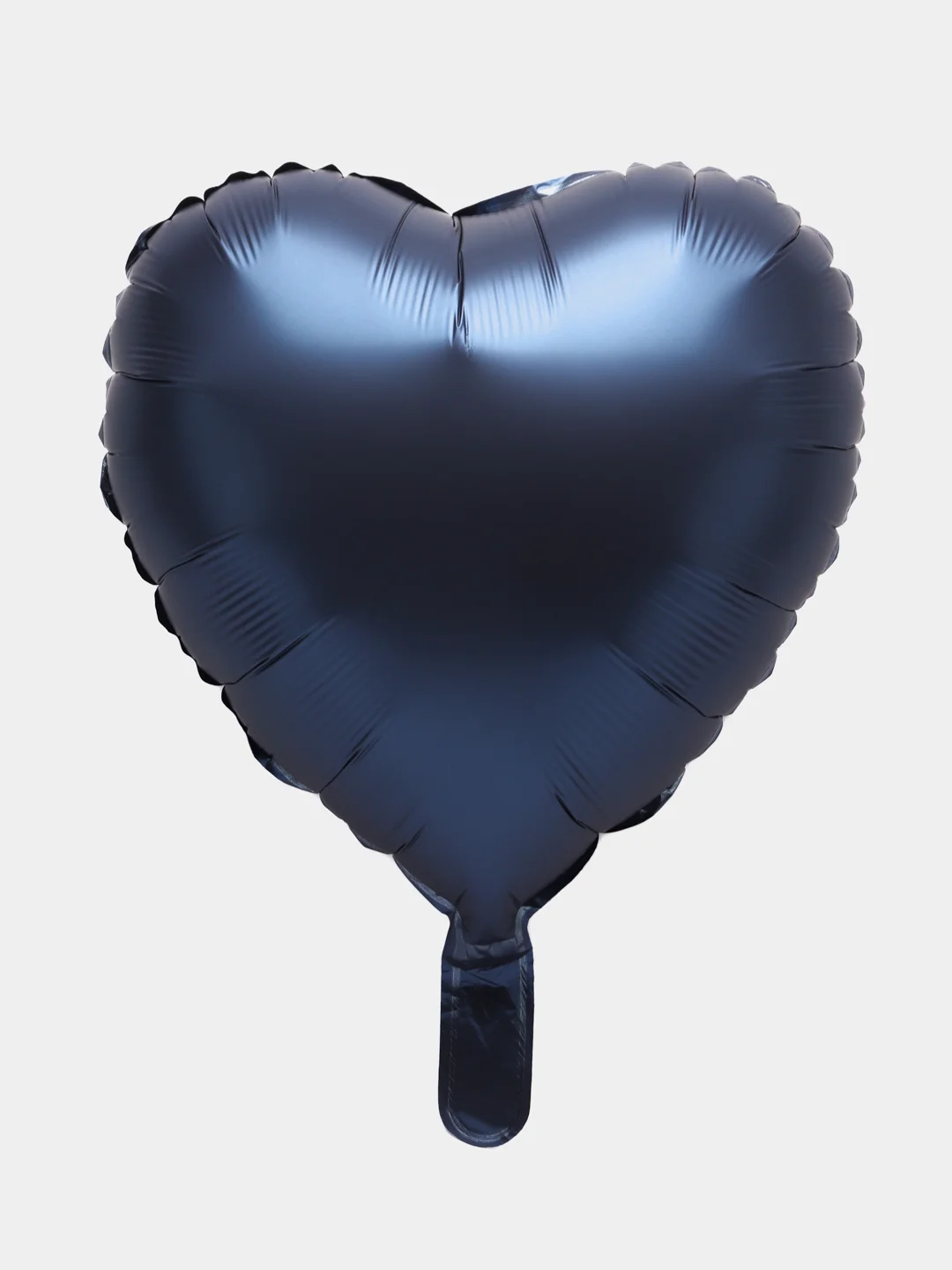 Синий шар фольгиров. 17", 46 см, "Сердце", 200765036