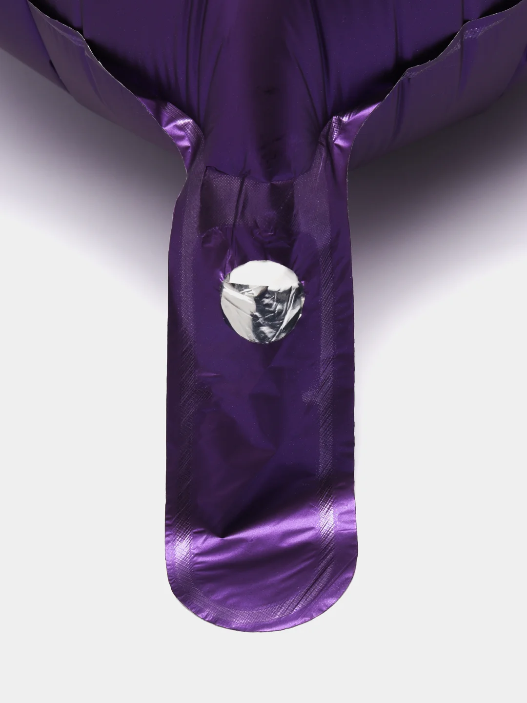 Фиолетовый шар фольгиров. 17", 46 см, "Сердце", 200765036