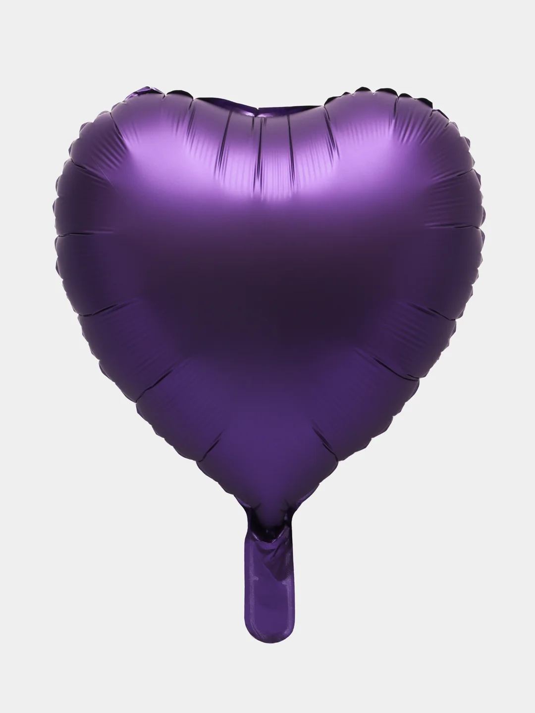 Фиолетовый шар фольгиров. 17", 46 см, "Сердце", 200765036