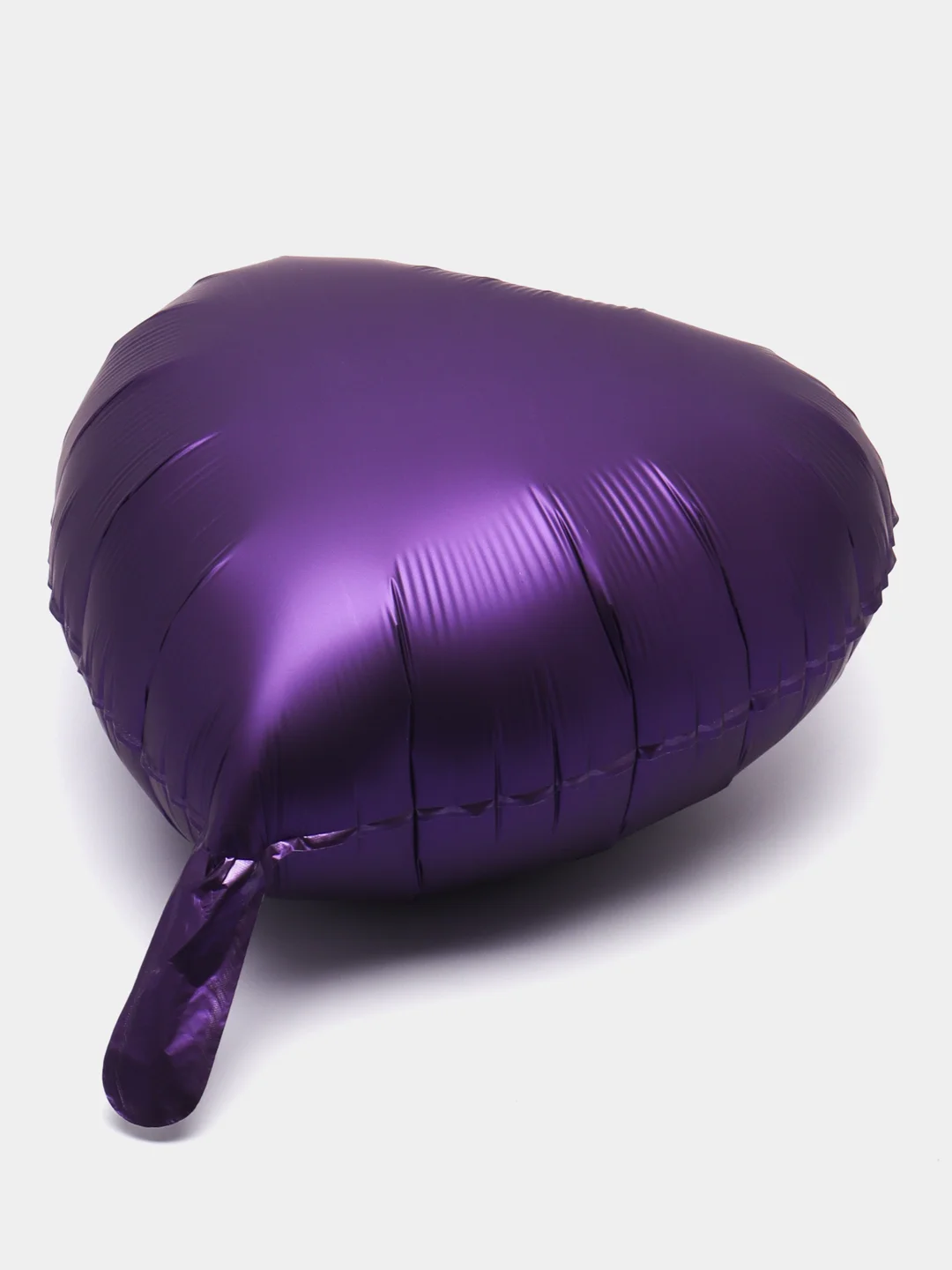 Фиолетовый шар фольгиров. 17", 46 см, "Сердце", 200765036