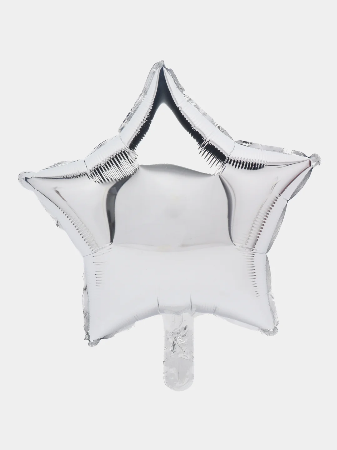Серебряный шар фольгир. 18", 48 см, "Звезда", 200764823