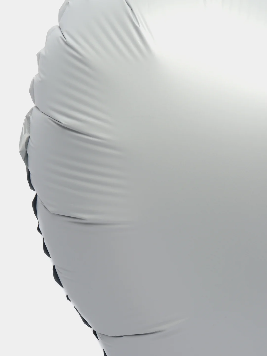 Белый шар фольгиров. 17", 46 см, "Сердце", 200765036