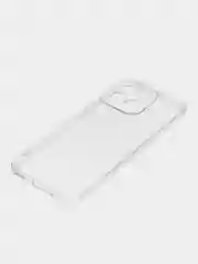 Прозрачный силиконовый чехол BROSCORP для Honor X8a, с защитой камер и от прилипания, прозрачный