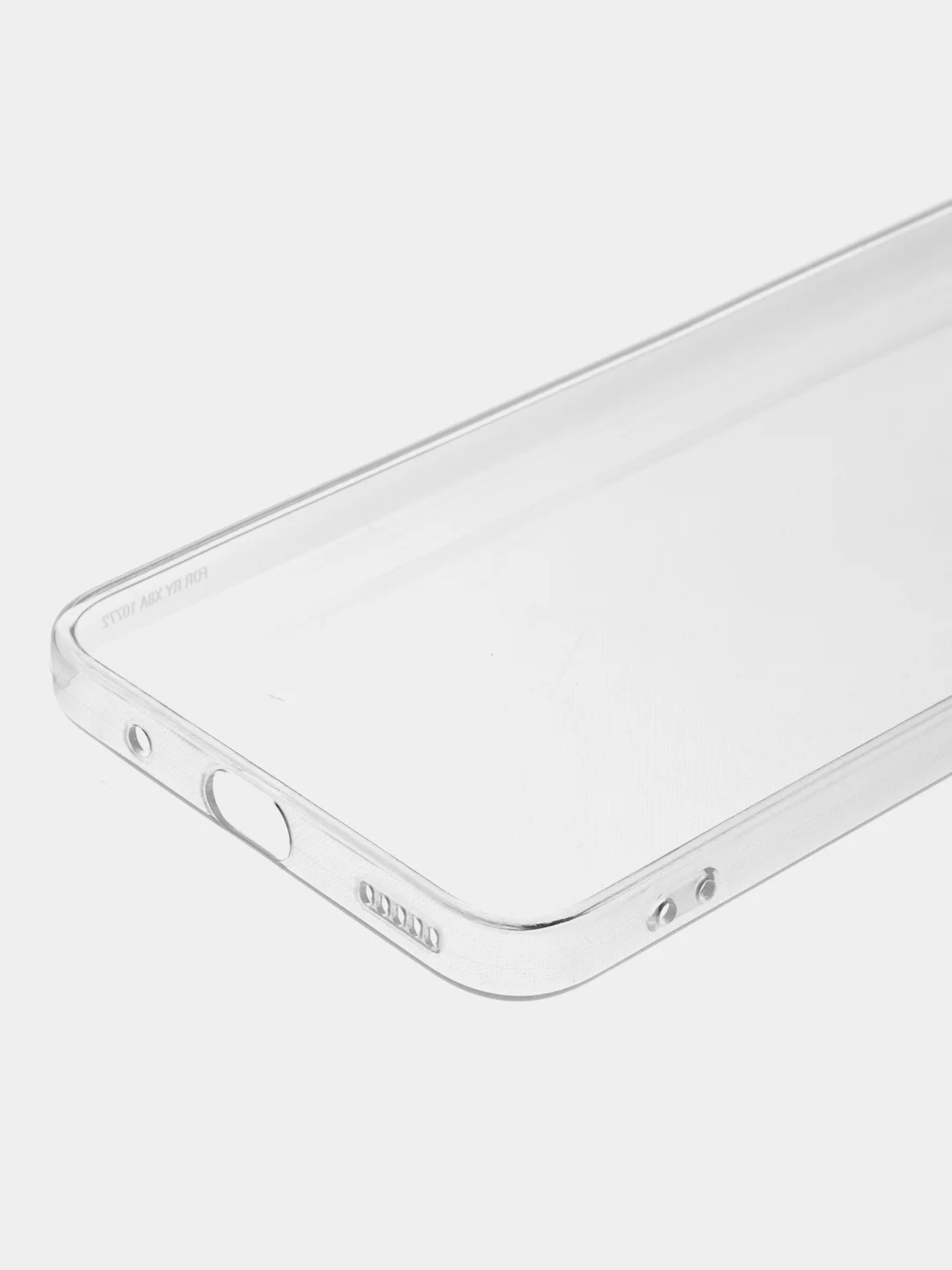 Прозрачный силиконовый чехол BROSCORP для Honor X8a, с защитой камер и от прилипания, прозрачный