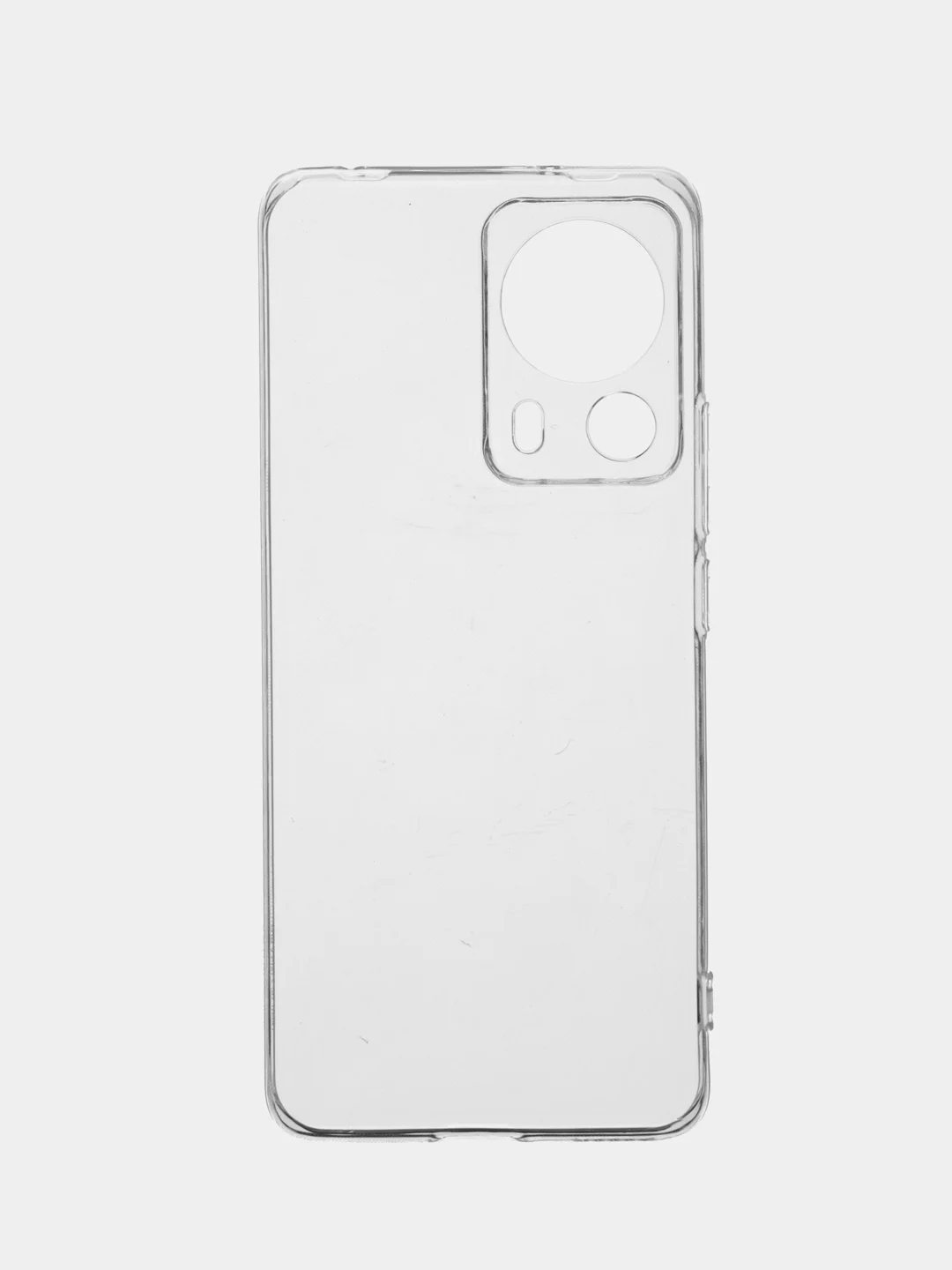 Прозрачный силиконовый чехол BROSCORP для Xiaomi 13 Lite, с защитой камер и от прилипания