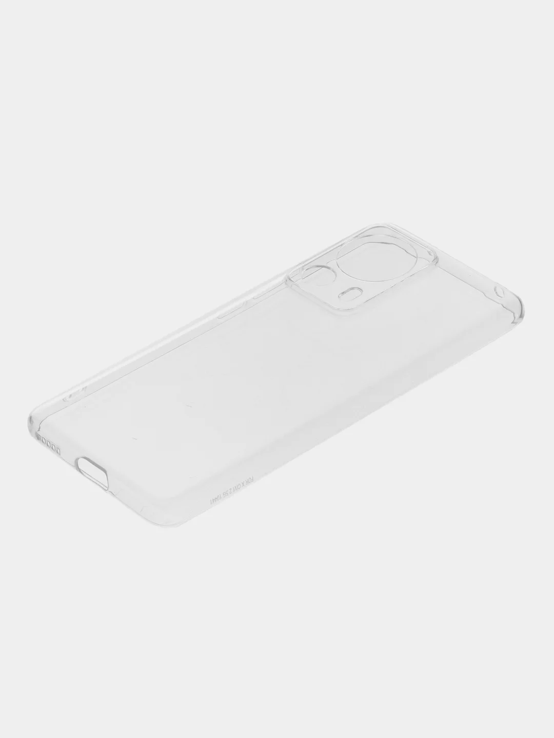 Прозрачный силиконовый чехол BROSCORP для Xiaomi 13 Lite, с защитой камер и от прилипания