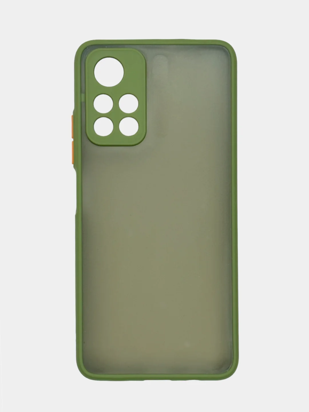 Лесной зеленый чехол Xiaomi Poco M4 Pro 5G, Redmi Note 11 5G, пластиковый, матовый, с цветными кнопками