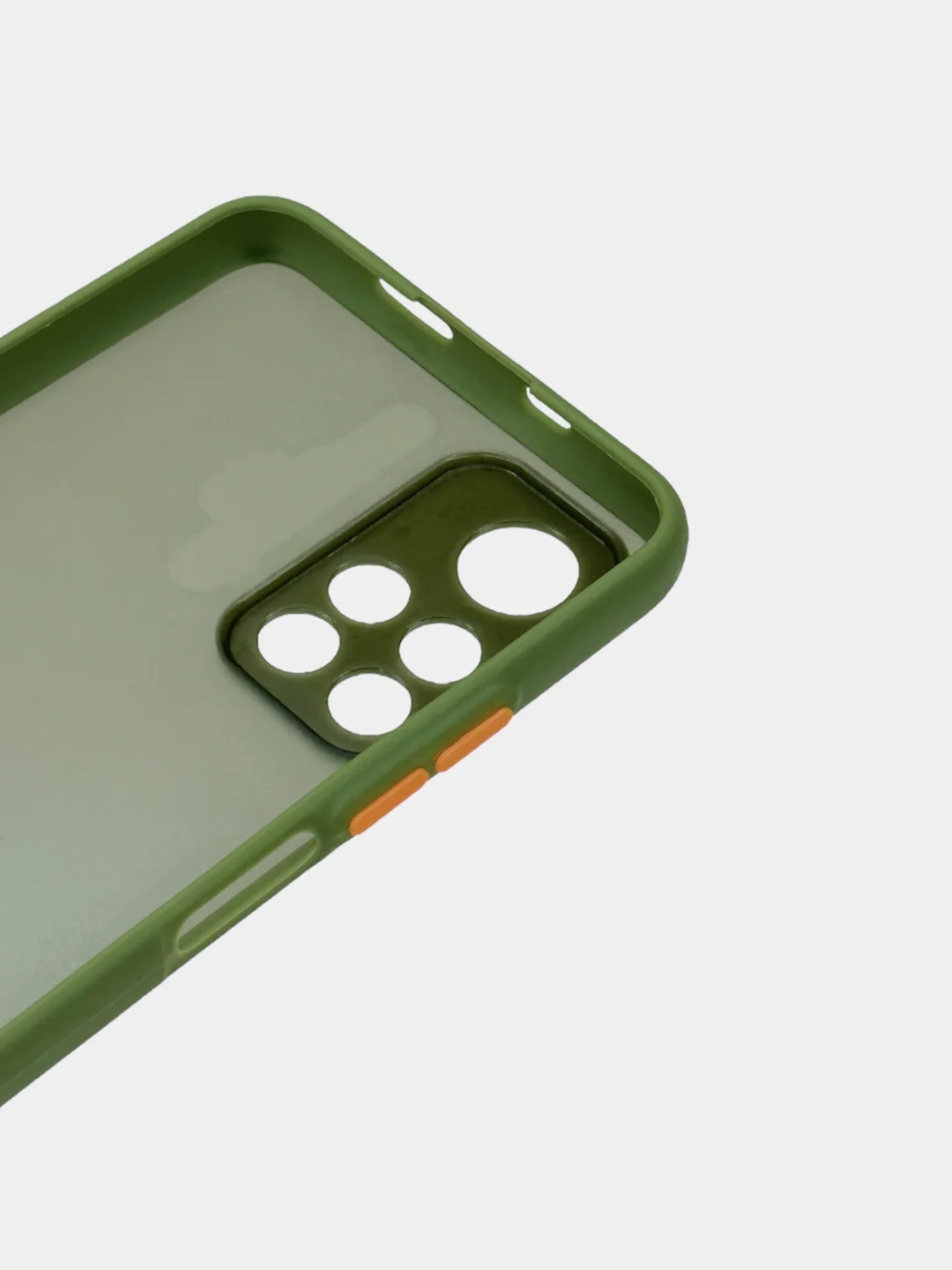 Лесной зеленый чехол Xiaomi Poco M4 Pro 5G, Redmi Note 11 5G, пластиковый, матовый, с цветными кнопками