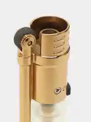 Белый зажигалка газовая, автогенка "Кристалл"