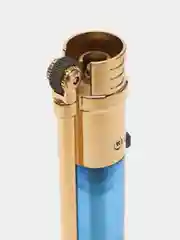 Лазурный зажигалка газовая, автогенка "Кристалл"